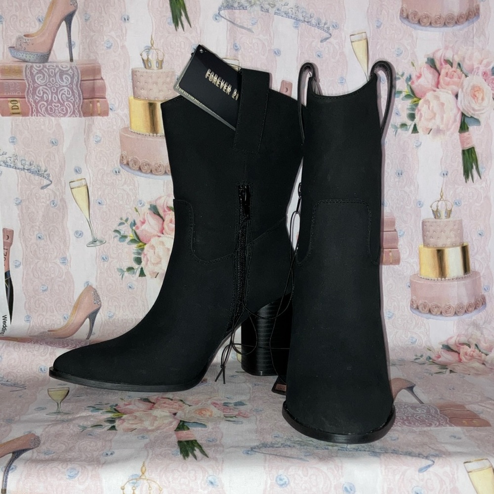 Forever 21 Black Women's Boots